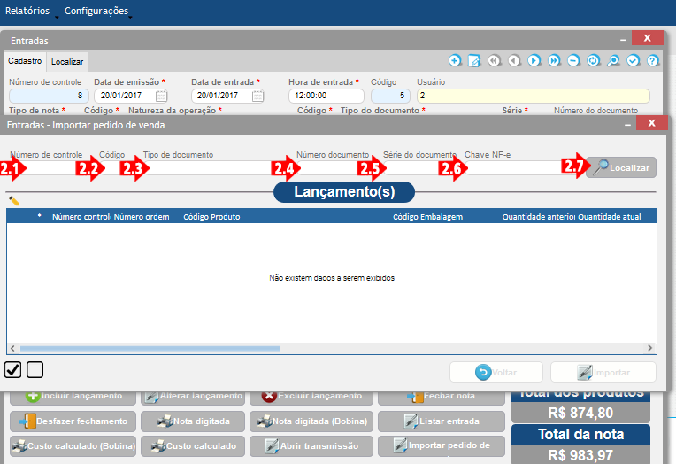 Artigo - Como configurar Operação? - Atendimento Web - Nasajon Sistemas